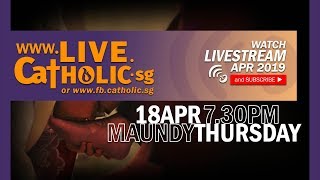 Holy Thursday Mass 2019 @ Cathedral of the Good Shepherd