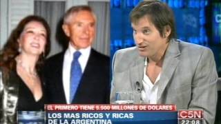C5N - CHICHE EN VIVO: LOS HOMBRES MAS RICOS DE ARGENTINA