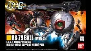 Timelapse 039: HGUC 114 RB-79 "Ball" (MSG Ver.)