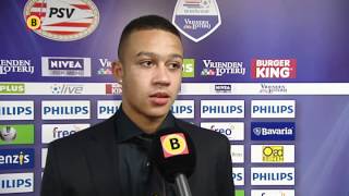 Memphis Depay maakte zijn eerste eredivisiegoal