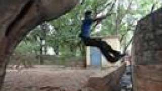 parkour training by Team "KARMA" hyderabad,India.