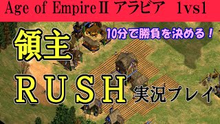 ［ＡＯＥ２］　開始１０分で勝負をつける 「領主ラッシュ」
