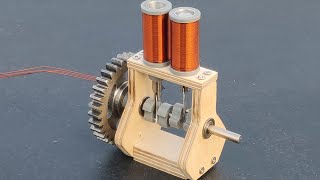 Making Double Cylinder Engine Using Neodymium Magnets