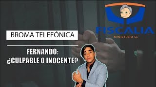 "DENUNCIADO POR ENVIAR PACK"  | Termina en otra denuncia.. (Broma Telefonica)