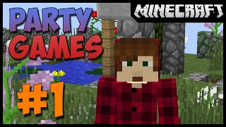 ч.1 MINECRAFT PARTY GAMES | КОГДА ТЫ ВЕЗУНЧИК! Майнкрафт
