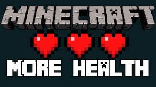 Minecraft Mod: MORE HEALTH (TRAIN RPG STYLE HEALTH LEVELING)