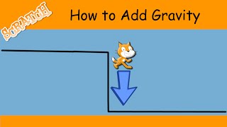 How to add gravity in Scratch