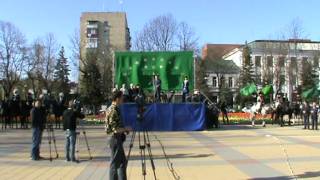 Адыгея День черкесского флага 2011 часть 1