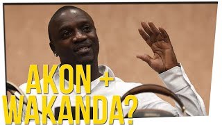 Akon Wants to Create a Real Life "Wakanda" ft. DavidSoComedy
