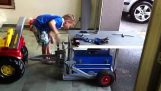 Kindertraktor Anhänger - Zwischenlader