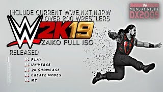 WWE 2K19 PS2 ISO By Zaiko Released + Download Link