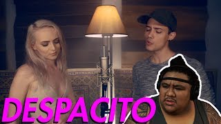 Leroy Sanchez & Madilyn Bailey - Despacito [MUSIC REACTION]