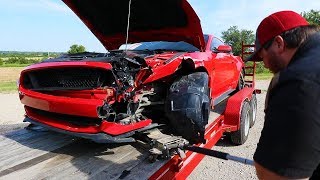 Rebuilding A Wrecked 2017 Mustang GT