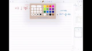 (08)كالكلس ٢ - Calculus 2- 5.5 integration by Substitution Ex. 21