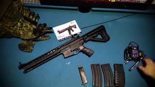 Was braucht ein Airsoft-Anfänger? Meine erste Anfänger Ausrüstung Airsoft G&G CM 16 Predator S-AEG