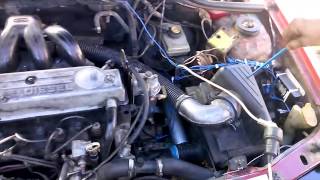 Обзор Ford Escort 1.6D с ГБЦ от 1.8D  + Жидкостной подогреватель
