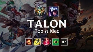 Talon Top vs Kled - BR Challenger Patch 8.6