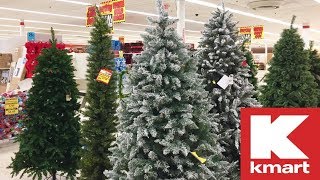 KMART STORE CLOSING CHRISTMAS 2019 DECORATIONS TREES DECOR SHOP WITH ME SHOPPING STORE WALK THROUGH