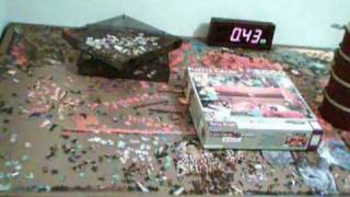 Montando Quebra-Cabeças 5000 peças