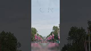 Watch: King Charles' Royal Flyover for Trooping of the Colours