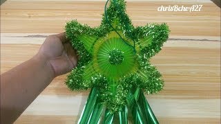 DIY#82 Mini Christmas Lantern/Parol #2 Using Drinking Straw Recycled
