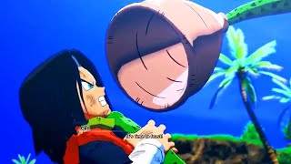 Dragon Ball z kakarot Cell absorbs android 17
