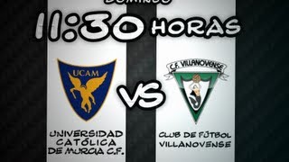 30/09/2012 FUTBOL EN DIRECTO, UCAM MURCIA CF vs VILLANOVENSE