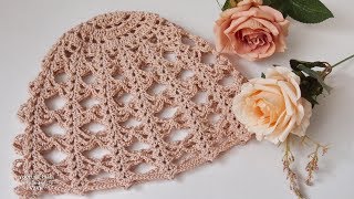 ✔Как связать детскую панамку крючком. Летняя панамка "Софья"  Урок 144 Panama crochet