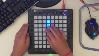 Launchpad pro: Marshmello-Alone (by Yhugo Slave)