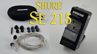 Shure SE 215 наушники для бега или мониторинга