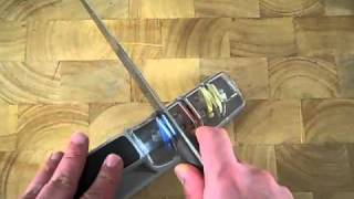 Minosharp Hand Held Sharpener Demonstration