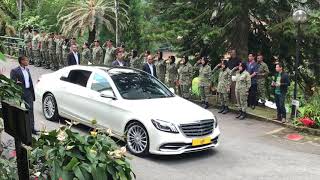 Bodyguard dan escort YDP Agong dan Permaisuri Agong