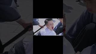 日本武士太囂張，怎料碰上中國功夫大師，一招都接不住！#shorts