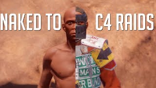 Rust | NAKED TO C4 RAIDS (SO MUCH LOOT)