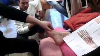 Liberación de fascia profunda en columna dorsal con técnica de pulgar