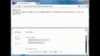 How to Change UserAgent On Google Chrome