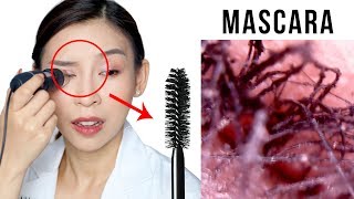 How My Makeup Looks Under a Microscope