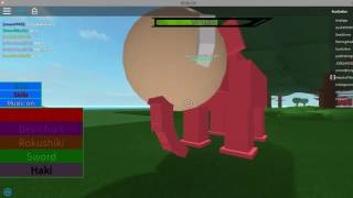 (Roblox) One Piece Unleashed II) Gum Gum Fruit.
