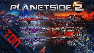 Рейтинг популярности LMG (Обзор Ручных пулемётов) | PlanetSide 2