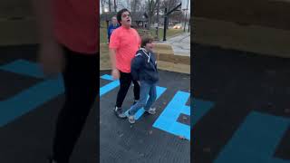 Small man gets abused
