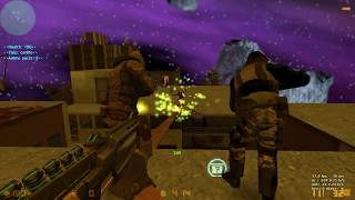 CS Zombie Escape, ze_atix_panic_v1, zombie survival, Counter-Strike 1.6, crazy zombie battle