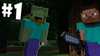 Minecraft - "Прирученный Зомби" - 1 серия - Сериал