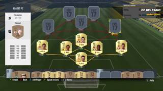 FIFA 17 - AMAZING OP 40k BPL SQUAD BUILDER