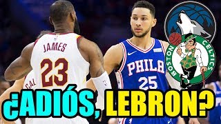 LEBRON CERCA DE SIXERS - PLAYOFFS NBA 2018