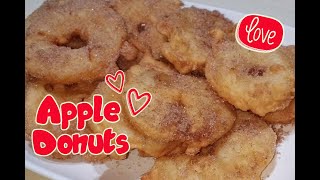 Apple Donuts | Apple Fritters | #HealthySnack | #AllNatural
