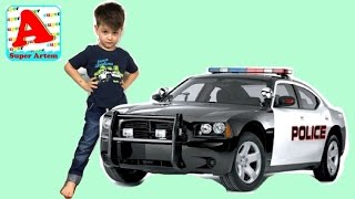 Полицейские Машинки Giant Egg Police Car Мультики про машинки