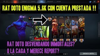 Jugador INMORTAL me presta su cuenta y juego una ranked!!!