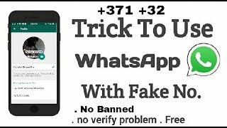 How To Create Whatsapp Account With Fake Number || Whatsapp Number Banned & Problem solved
