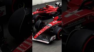 An historic look for an all-new track. Say hello to our SF-23 #LasVegasGP livery #ScuderiaFerrari