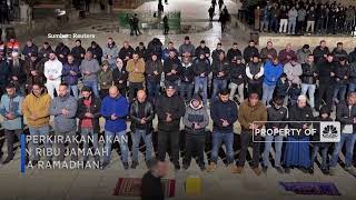 Suasana Ramadan Mencekam di Al-Aqsa, Yerusalem